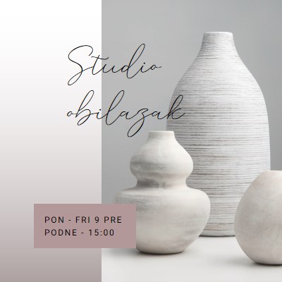 Studio obilazak gray modern-simple