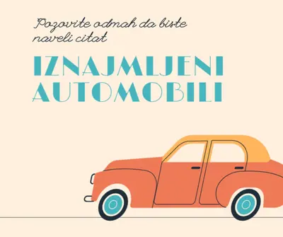 Citat o iznajmljenim automobilima orange whimsical-color-block