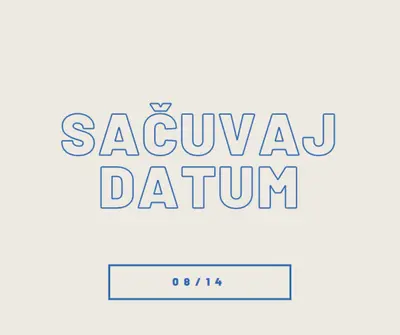 Plavi datum gray whimsical-line
