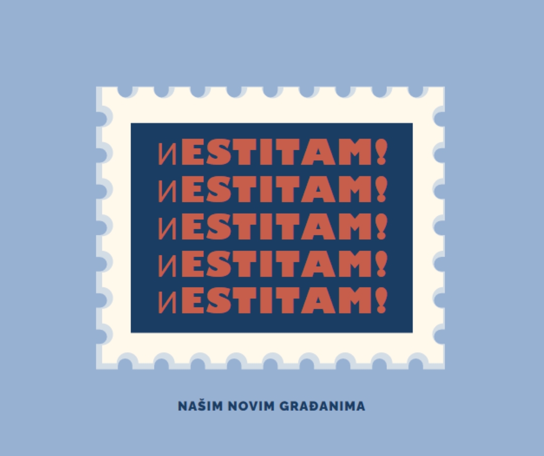 Čestitamo novim građanima blue modern-simple