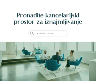Office prostor za iznajmljivanje blue modern-simple