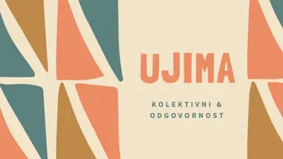 Kwanza princip o Ujimi orange whimsical-color-block