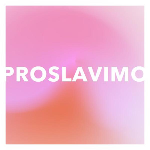 Proslavimo u stilu pink modern-bold