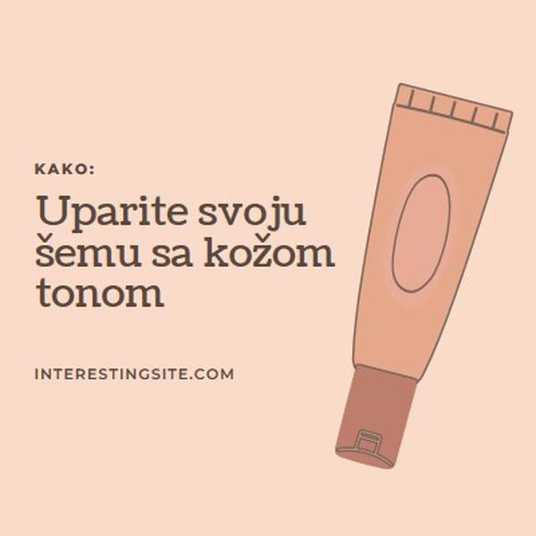 Podudaranje makera brown organic-boho