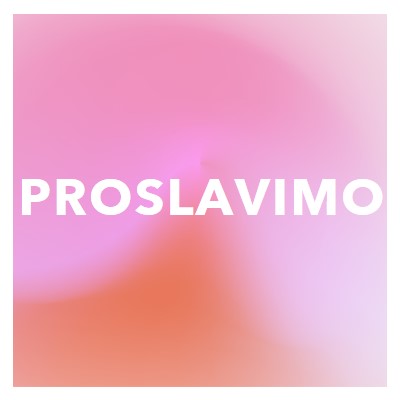 Proslavimo u stilu pink modern-bold