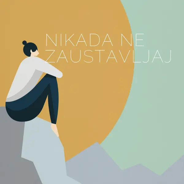 Penjanje na svaku planinu green modern-simple