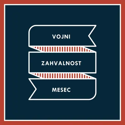 Proslava meseca u vojne pohvale blue modern-simple