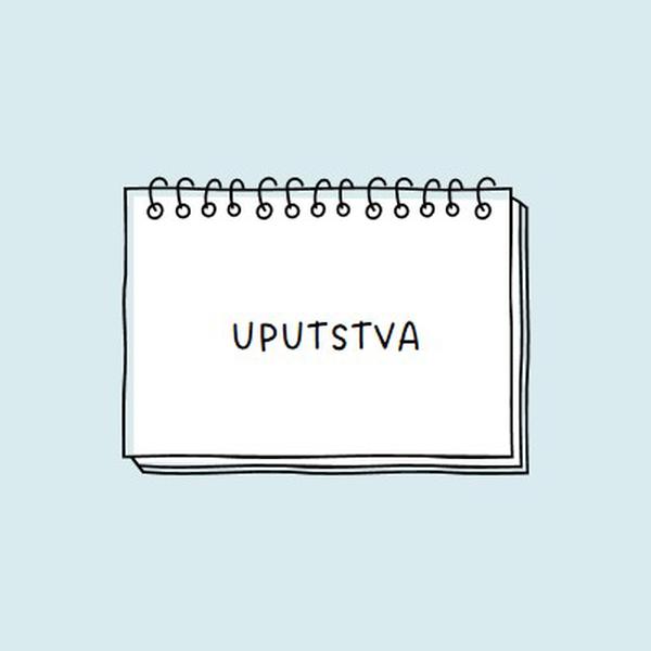 Vaša uputstva blue whimsical-line