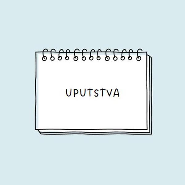 Vaša uputstva blue whimsical-line