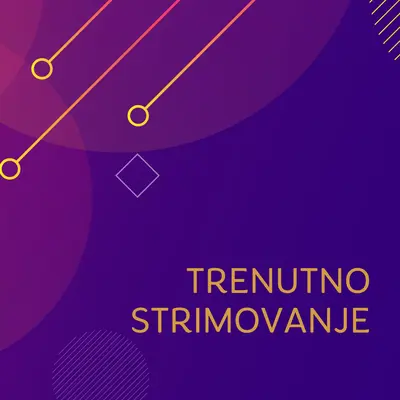 Violet sada strimuje purple modern-simple