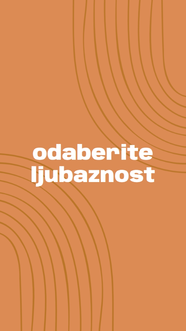 Lepi pozdrav orange organic-simple