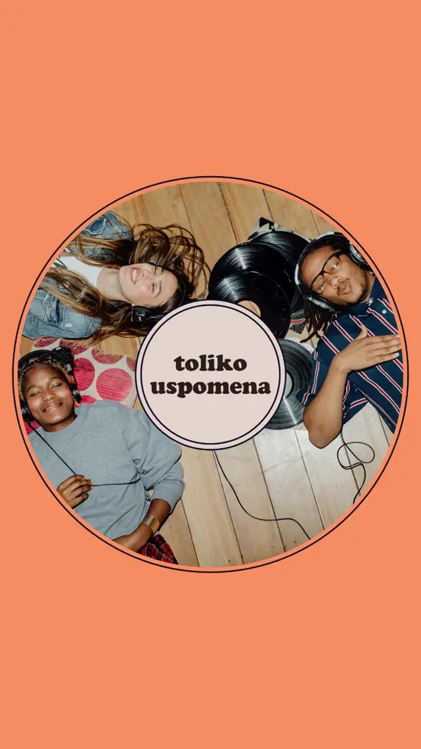 Toliko sećanja orange vintage-retro