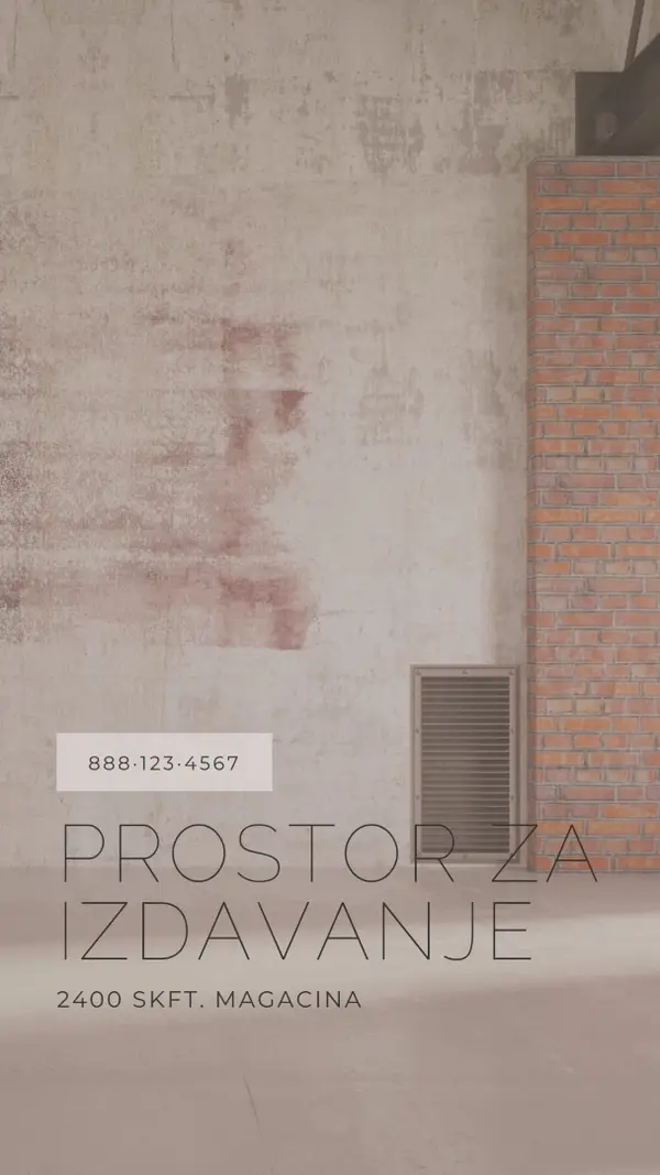 Prostor za iznajmljivanje brown modern-simple