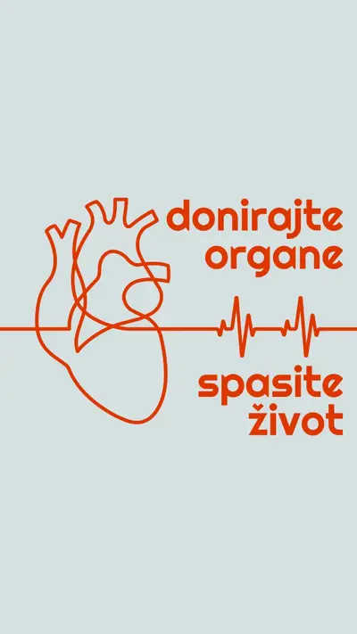 Postanite donator organa blue whimsical-line