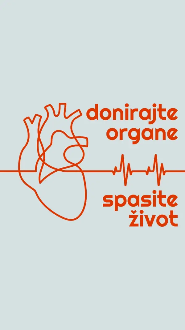 Postanite donator organa blue whimsical-line
