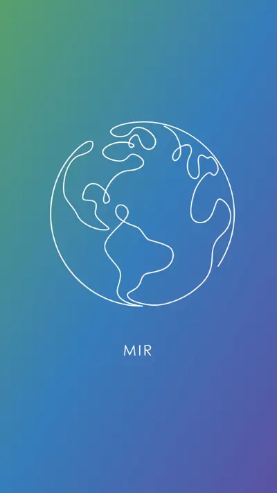 Mir je ugašen blue whimsical-line