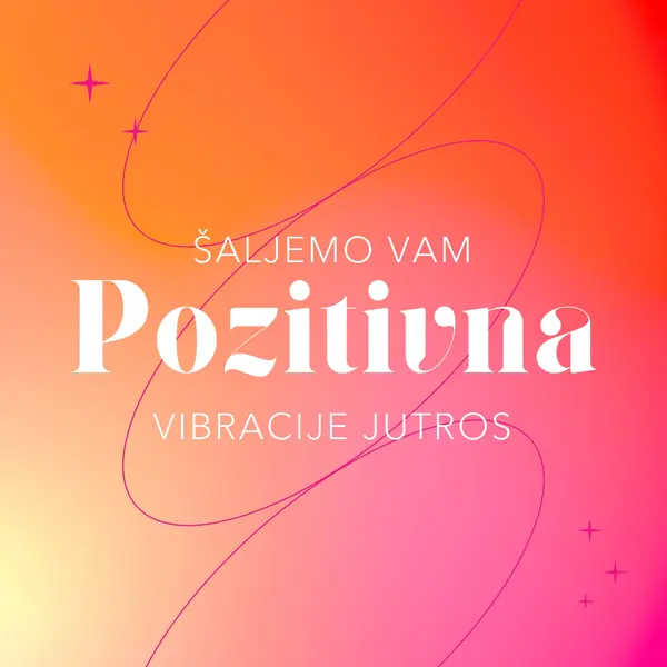 Želimo vam sve mogućnosti pink modern,line,gradient,simple,typographic