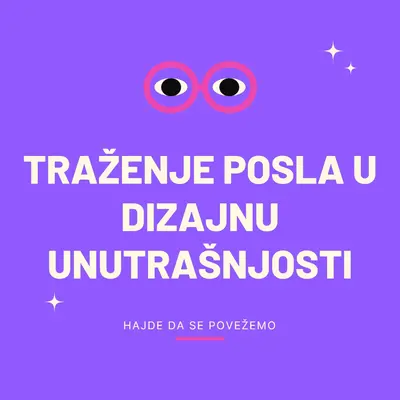 Traženje posla – dozvolite nam da se povežemo purple clean,whimsical,graphic,bright,bold,simple