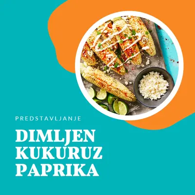 Dimljen kukuruz paprike blue bold,simple,colorful