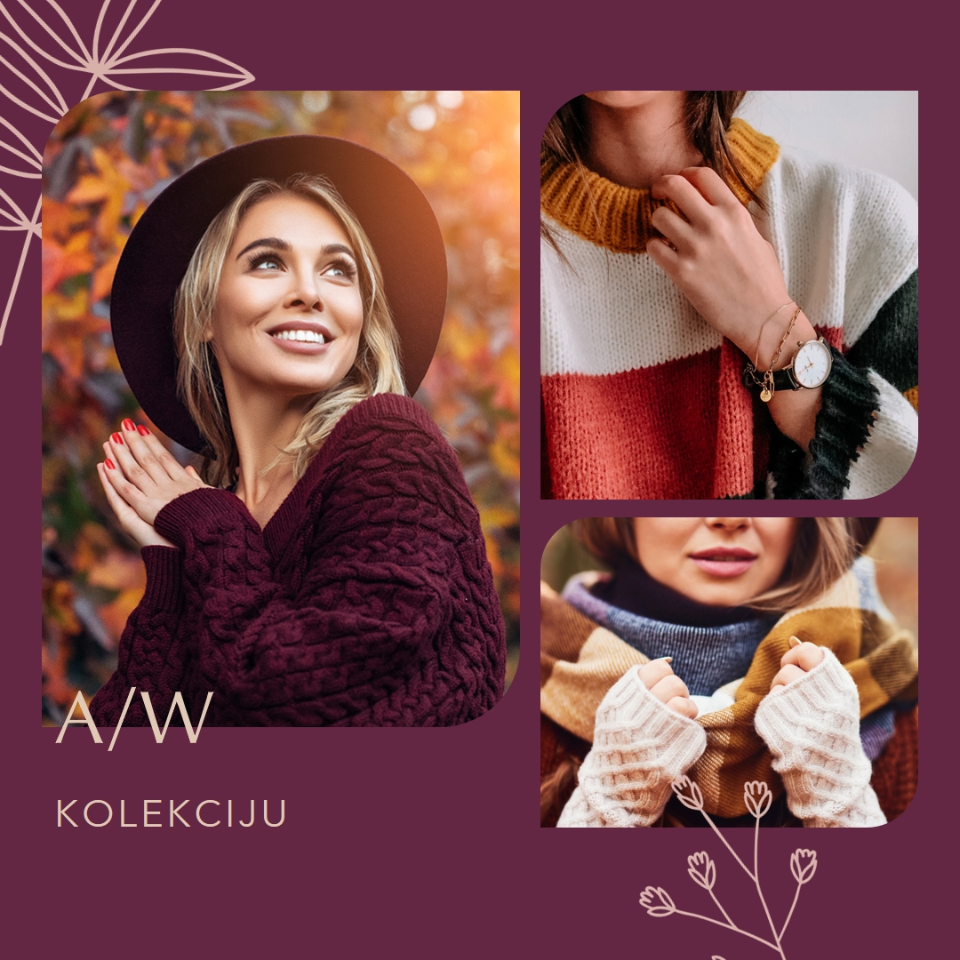 Kolaћ modne kolekcije purple modern,grid,collage