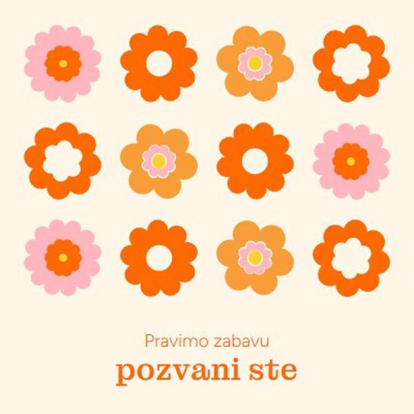 Pravimo zabavu orange bold,fun,graphic