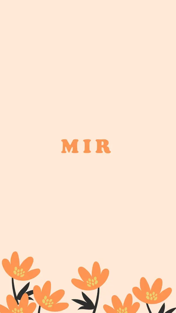 Mirni sati orange organic-simple