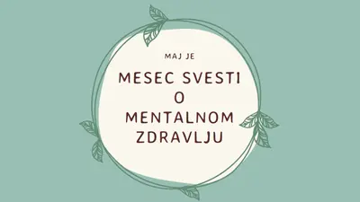 Poštujte svest o mentalnom zdravlju green organic-simple