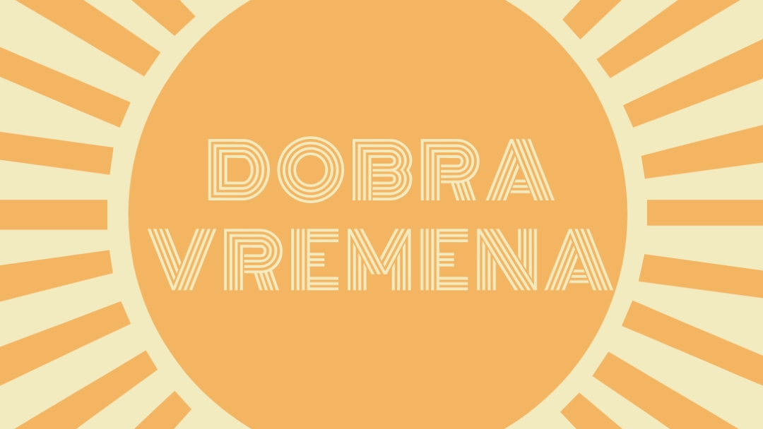 Sunčev zrak od radosti yellow vintage-retro