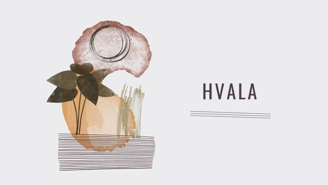 Podebljano i umetničko hvala white organic-simple