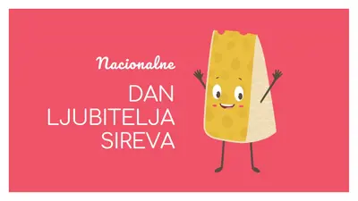 Dan ljubitelja nacionalnog sira pink whimsical-color-block