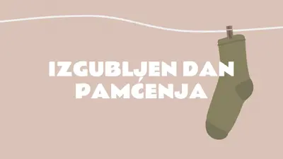 Memorijalni dan izgubljene šou-pošte brown whimsical-color-block