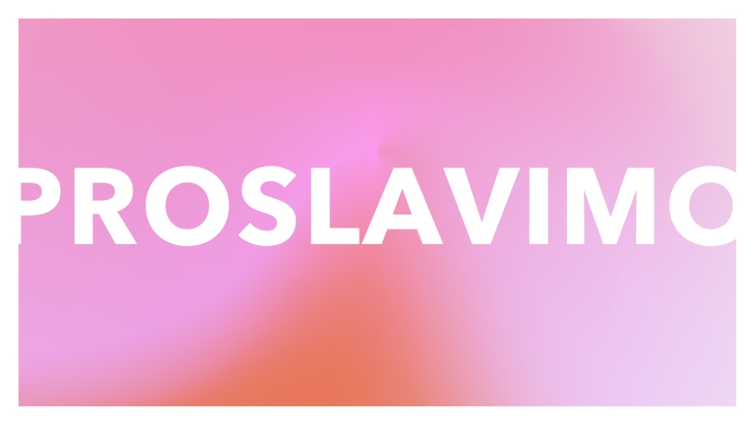 Proslavimo u stilu pink modern-bold