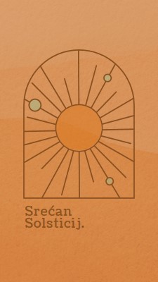 Dobro za solsticij orange organic-boho