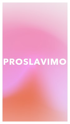 Proslavimo u stilu pink modern-bold