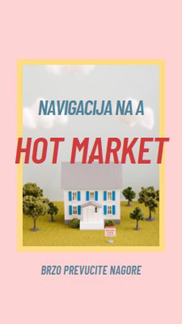 Hot property pink vintage-retro