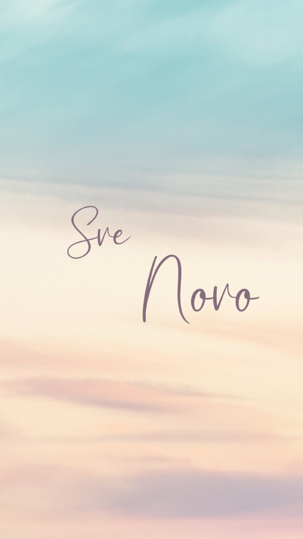 Novi stav blue modern-simple