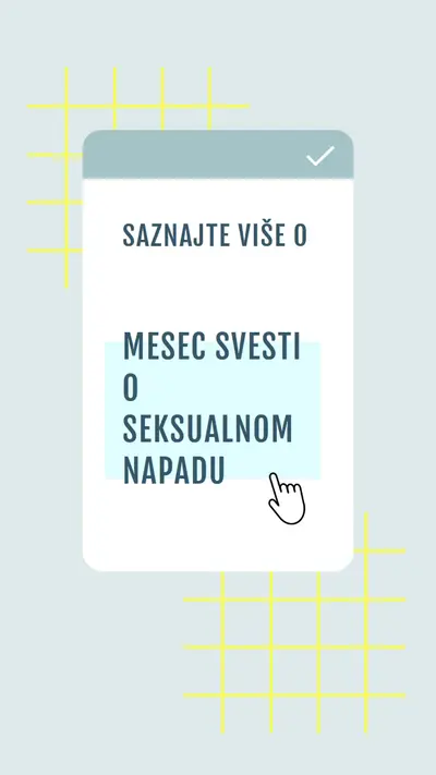 Saznajte više o mesecu svesti o seksualnom napadu blue vintage-retro