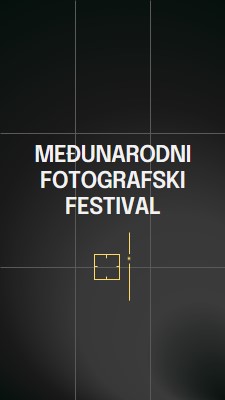 Međunarodni fotografski festival black modern,moody,camera,grid,geometric,pattern