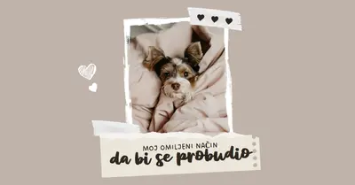 Moj omiljeni način da se probudim brown modern,scrapbook,paper,collage,brushstroke,handwriting,