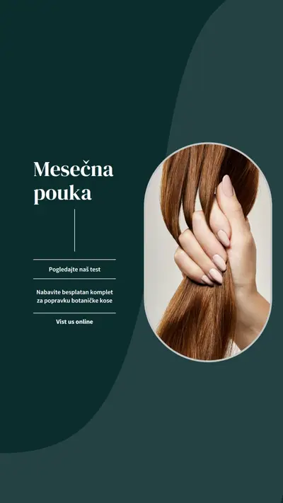 Prirodne kose green organic-simple