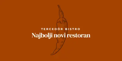 Mi smo najbolji novi restoran red modern-simple