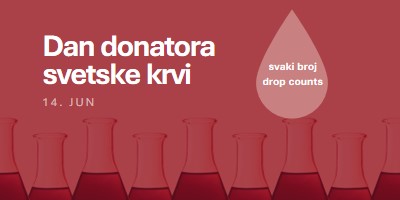 Dan donatora svetske krvi red modern-bold