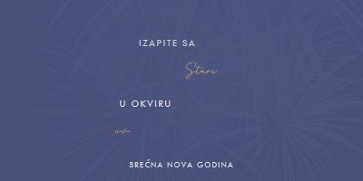 Svetlo noći blue modern-simple