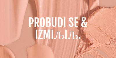 Probudi se & izmiљiљ. pink modern-simple