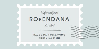 Divan rođendan blue modern-simple