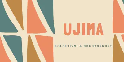 Kwanza princip o Ujimi orange whimsical-color-block
