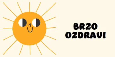 Šaljemo sunce yellow vintage-retro