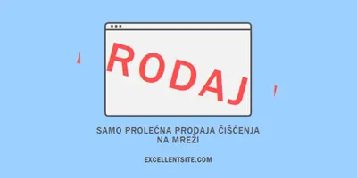 Iskačuća prodaja blue modern-simple