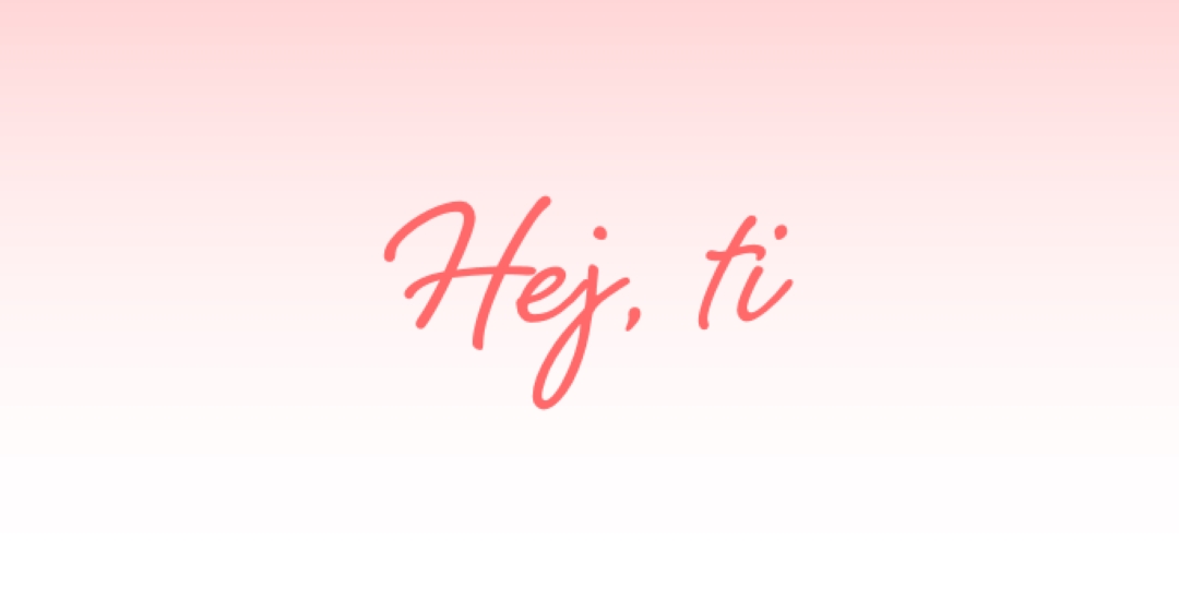 Recite hej pink modern-simple