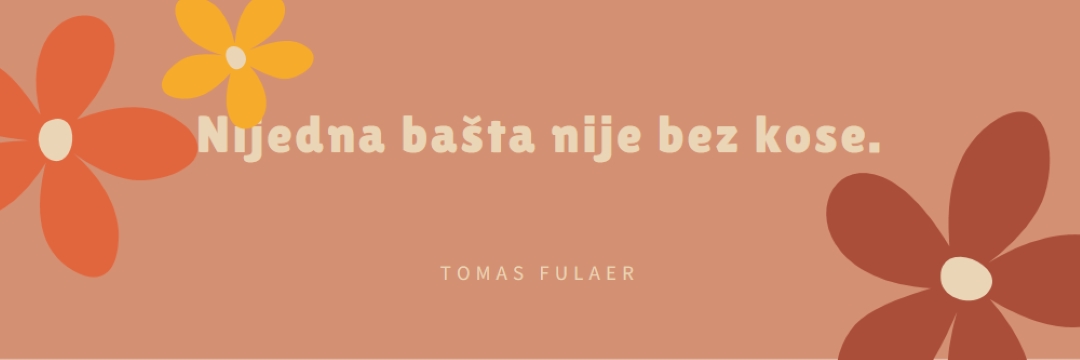 Podređeni cvet brown vintage-retro